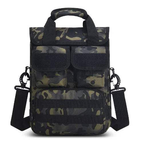 Nylon tactical messenger waterproof crossbody shoulder bag for men - product image