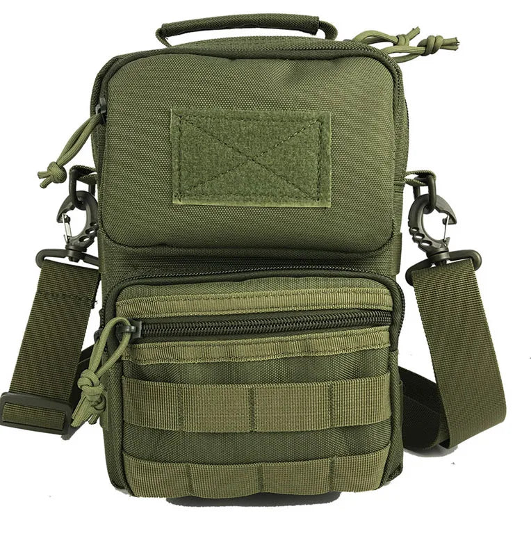 Nylon tactical sling bag with molle system for outdoor sports - product image