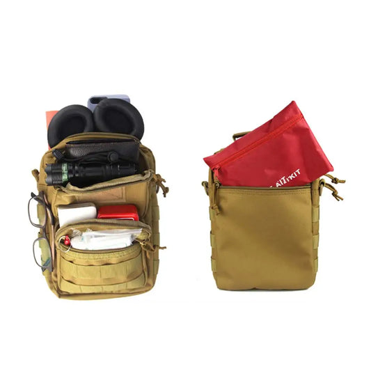 Nylon tactical sling bag with molle system for outdoor sports - product image