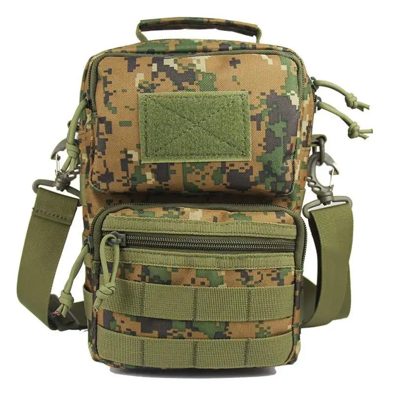 Nylon tactical sling bag with molle system for outdoor sports - product image