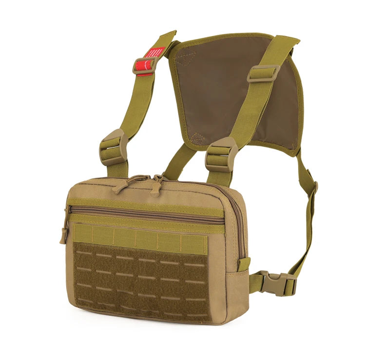 Nylon tactical vest bag men's micro outdoor sports chest bag - product image