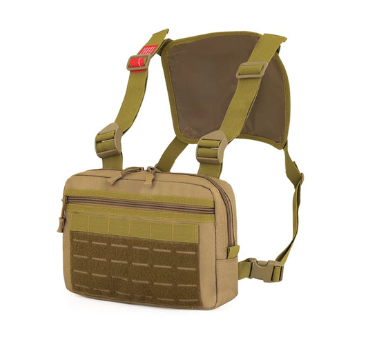 Nylon tactical vest bag men's micro outdoor sports chest bag - product image