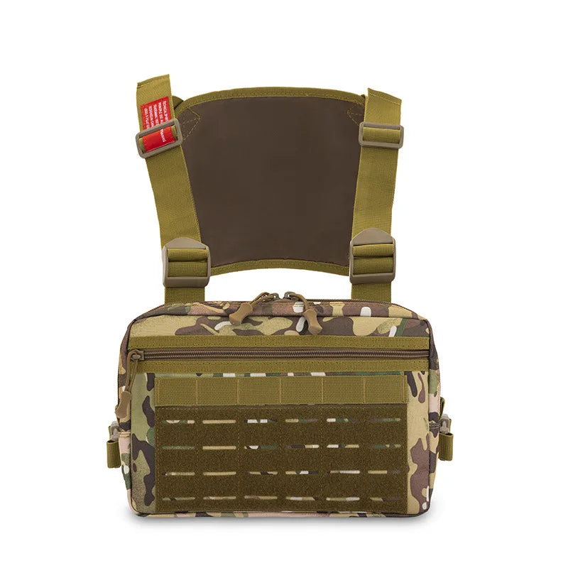 Nylon tactical vest bag men's micro outdoor sports chest bag - product image