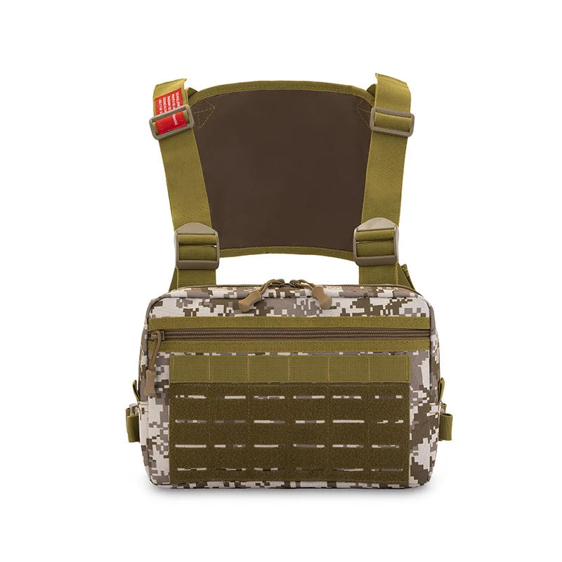 Nylon tactical vest bag men's micro outdoor sports chest bag - product image