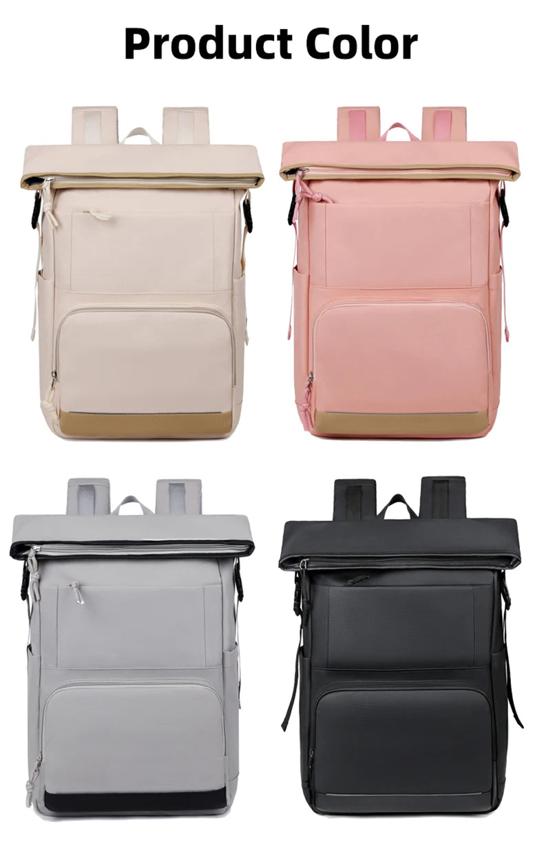 Nylon travel climbing backpack large capacity multi-layer laptop slots - product image