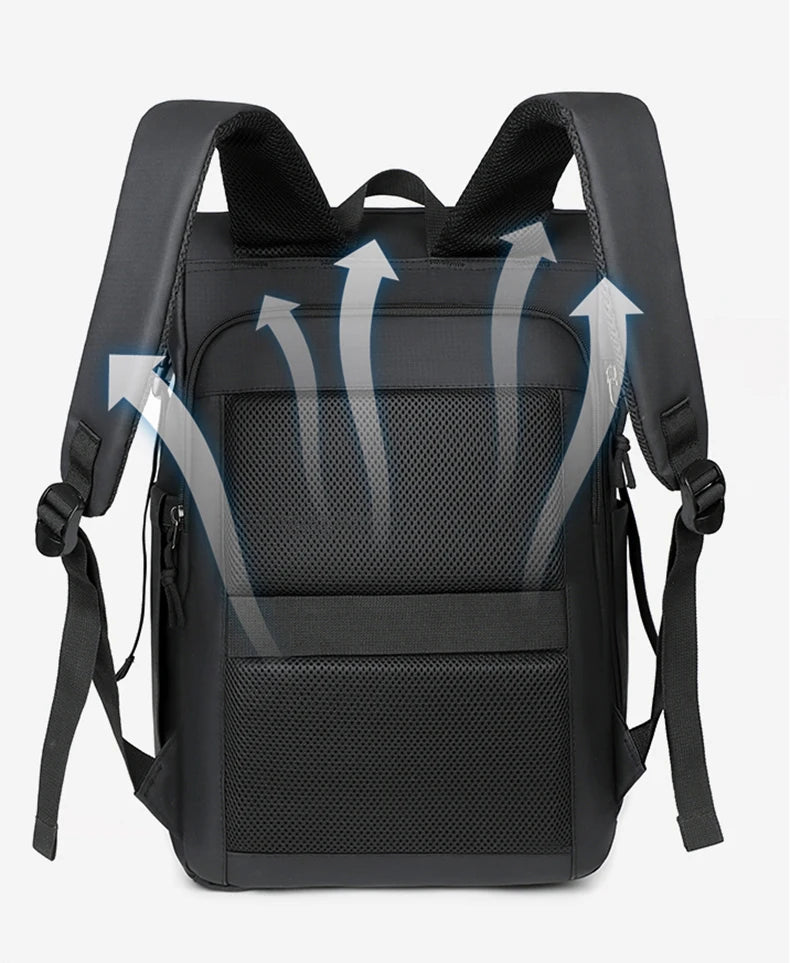 Nylon travel climbing backpack large capacity multi-layer laptop slots - product image