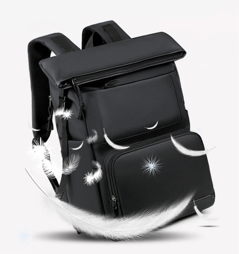 Nylon travel climbing backpack large capacity multi-layer laptop slots - product image