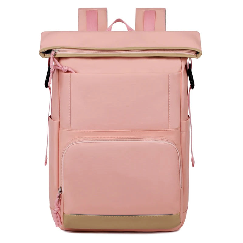 Nylon travel climbing backpack large capacity multi-layer laptop slots - product image