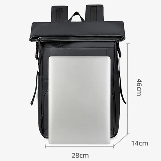 Nylon travel climbing backpack large capacity multi-layer laptop slots - product image