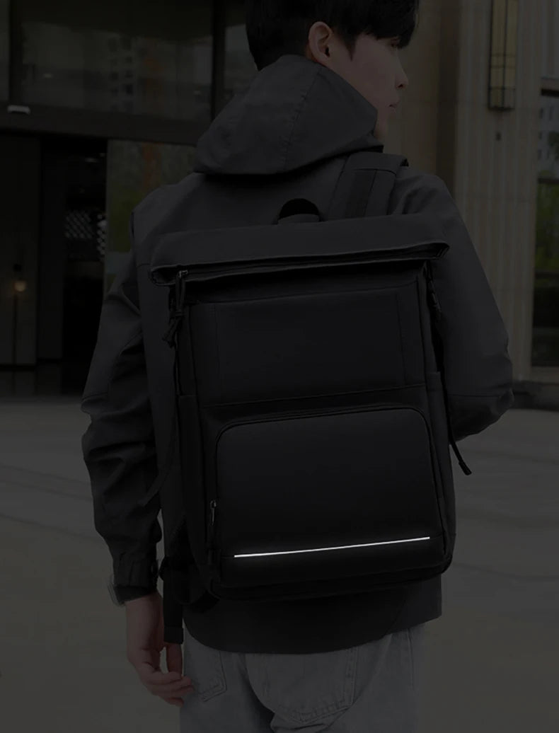 Nylon travel climbing backpack large capacity multi-layer laptop slots - product image