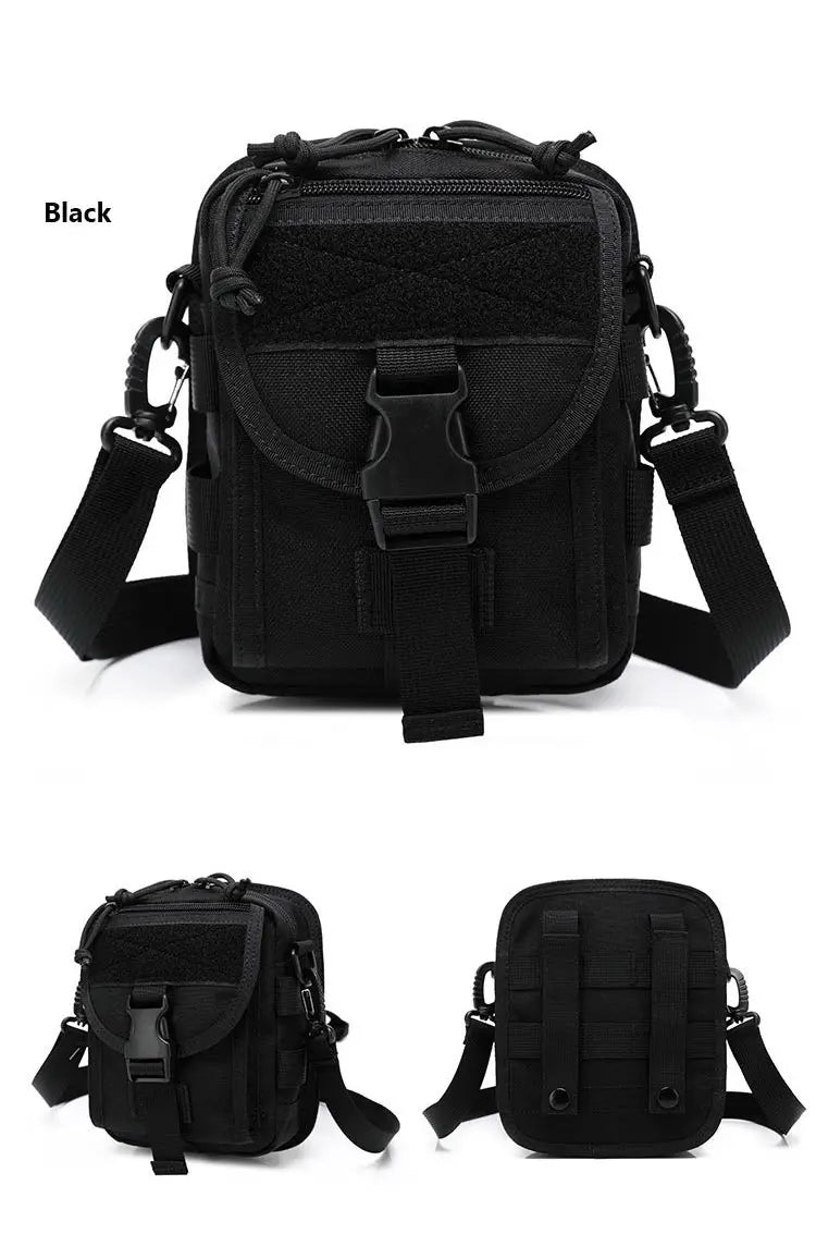 Nylon waterproof tactical waist pack bag for hiking fishing sports - product image