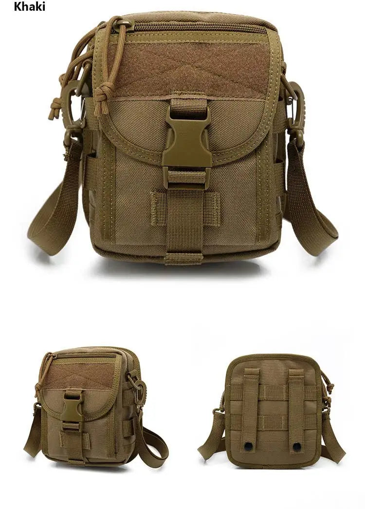 Nylon waterproof tactical waist pack bag for hiking fishing sports - product image