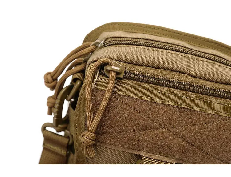 Nylon waterproof tactical waist pack bag for hiking fishing sports - product image