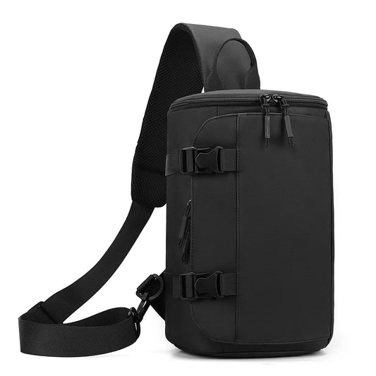 Outdoor climbing chest bag nylon durable multi-wear shoulder strap - product image