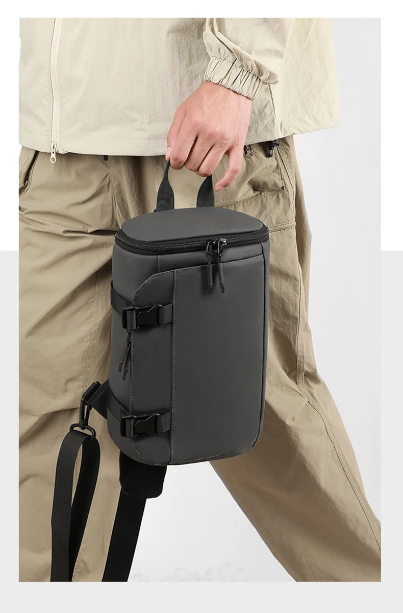 Outdoor climbing chest bag nylon durable multi-wear shoulder strap - product image
