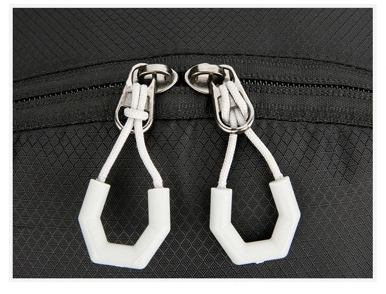 Outdoor cycling hydration backpack with reflective strips and multiple pockets - product image