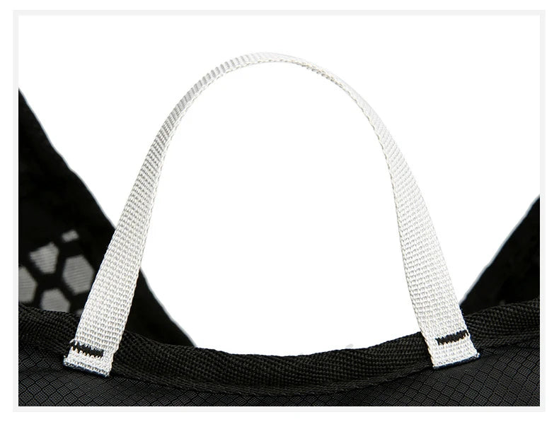 Outdoor cycling hydration backpack with reflective strips and multiple pockets - product image