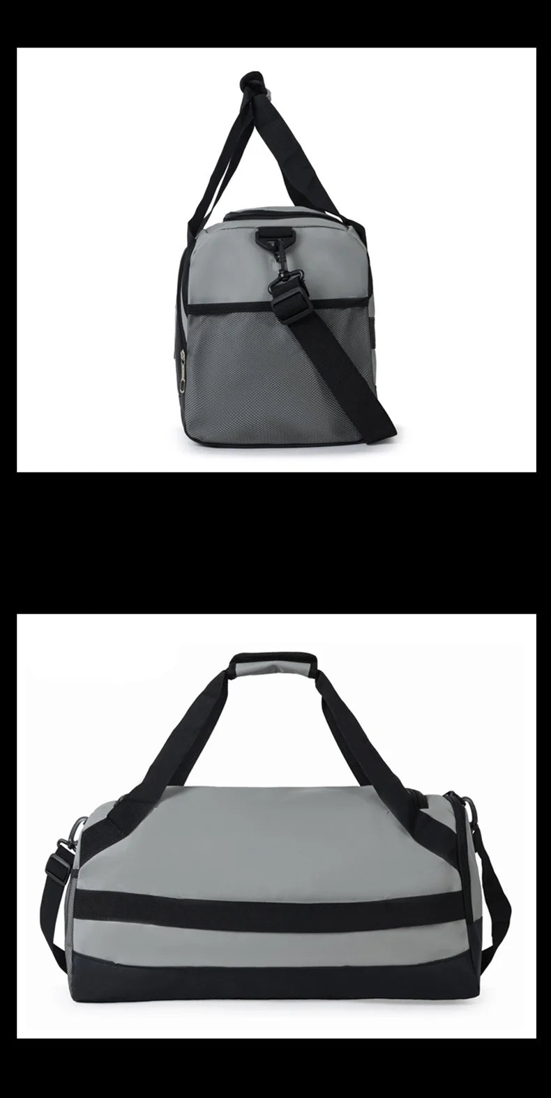 Oxford 55l sports bag gym fitness yoga duffel wet dry separation shoes compartment - product image