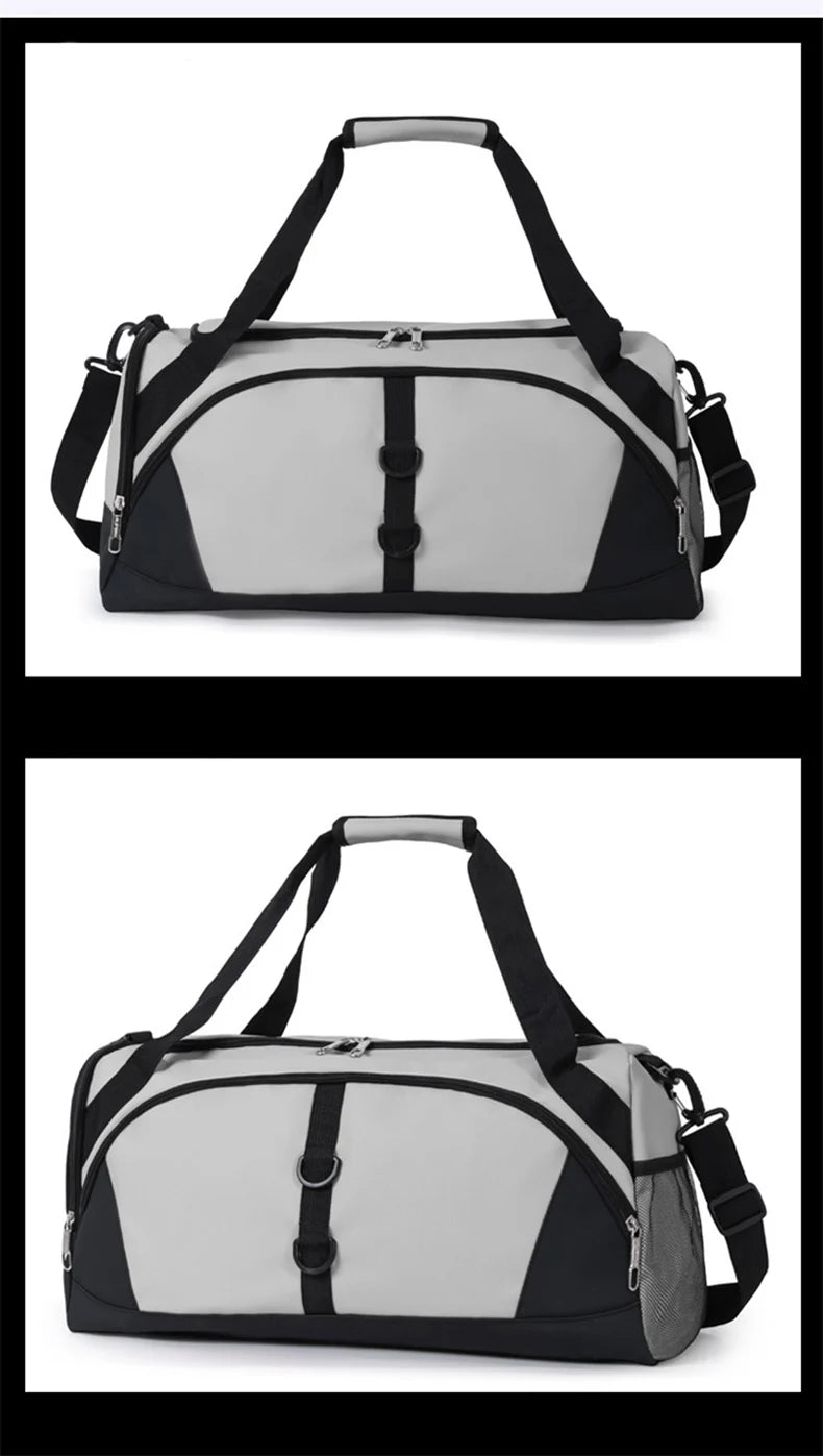 Oxford 55l sports bag gym fitness yoga duffel wet dry separation shoes compartment - product image