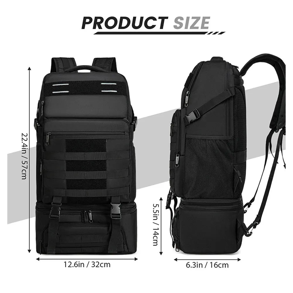 Oxford climbing backpack detachable insulated cooler laptop compartment - product image