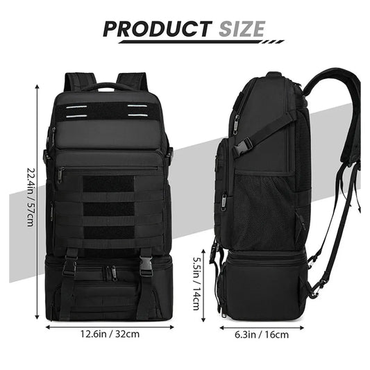 Oxford climbing backpack detachable insulated cooler laptop compartment - product image