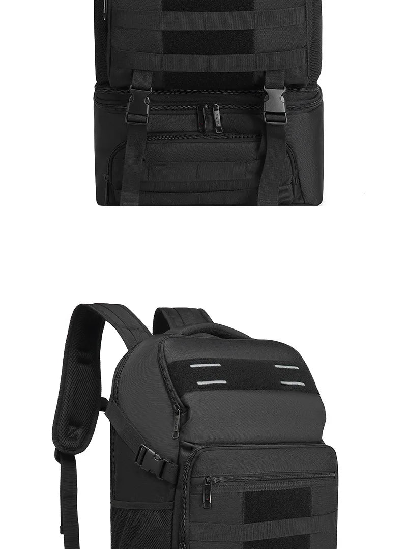 Oxford climbing backpack detachable insulated cooler laptop compartment - product image