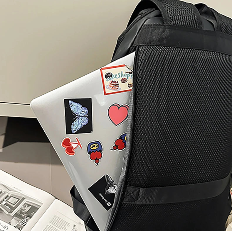 Oxford climbing backpack large capacity multi-compartment laptop storage - product image