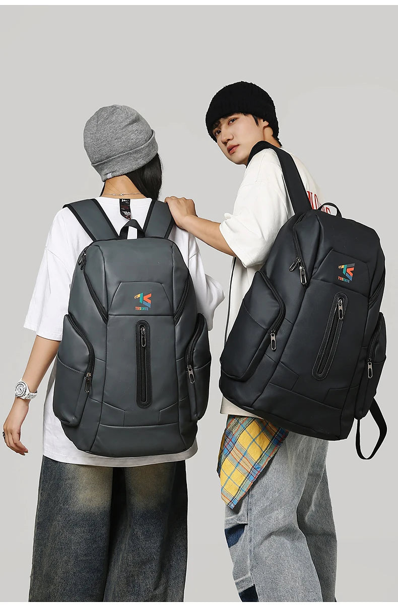 Oxford climbing backpack large capacity multi-compartment laptop storage - product image
