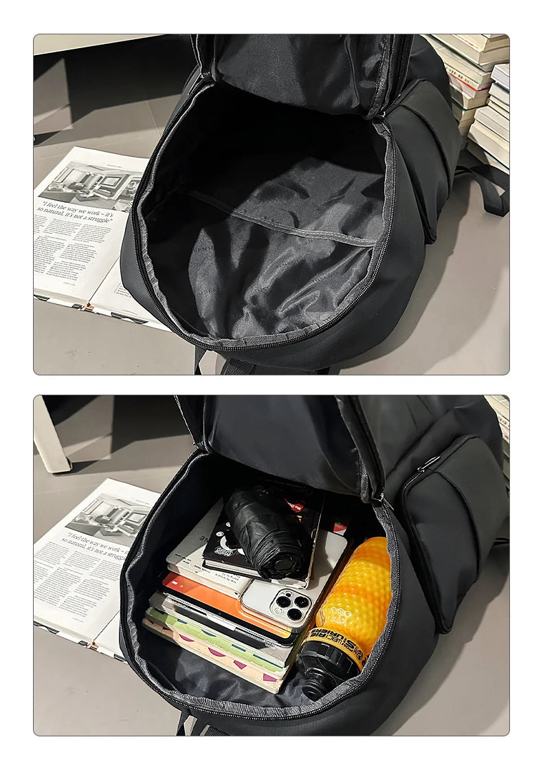 Oxford climbing backpack large capacity multi-compartment laptop storage - product image