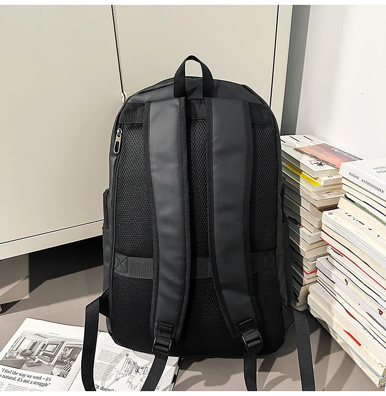 Oxford climbing backpack large capacity multi-compartment laptop storage - product image