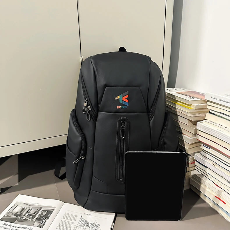 Oxford climbing backpack large capacity multi-compartment laptop storage - product image