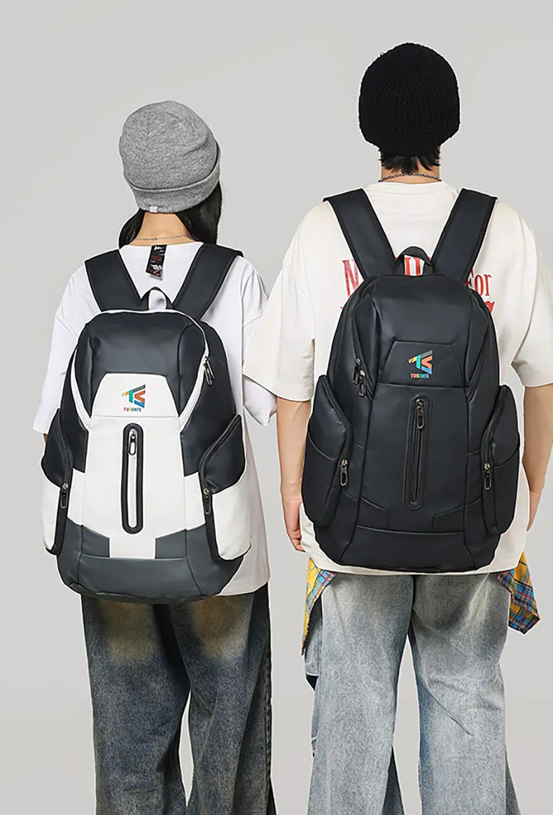 Oxford climbing backpack large capacity multi-compartment laptop storage - product image