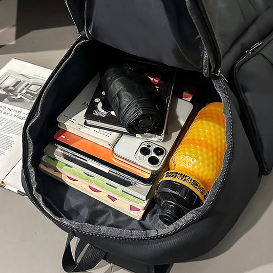 Oxford climbing backpack large capacity multi-compartment laptop storage - product image