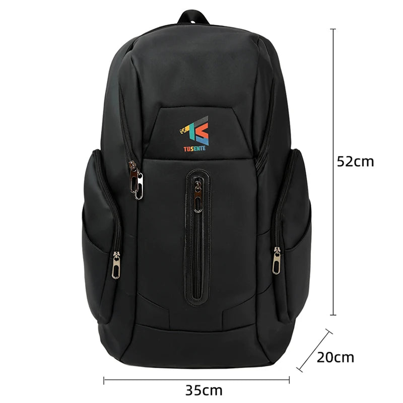 Oxford climbing backpack large capacity multi-compartment laptop storage - product image