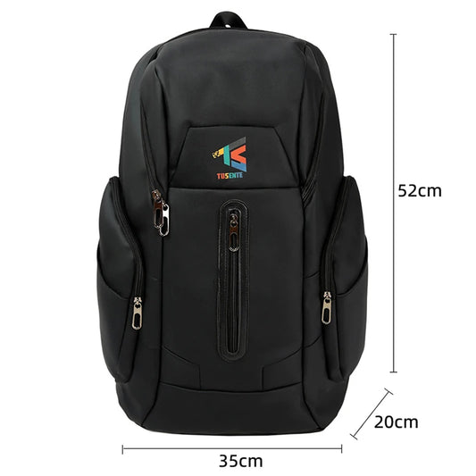Oxford climbing backpack large capacity multi-compartment laptop storage - product image