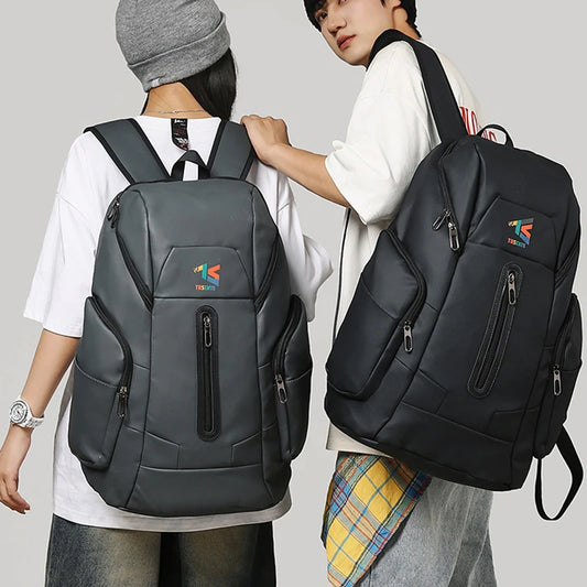 Oxford climbing backpack large capacity multi-compartment laptop storage - product image