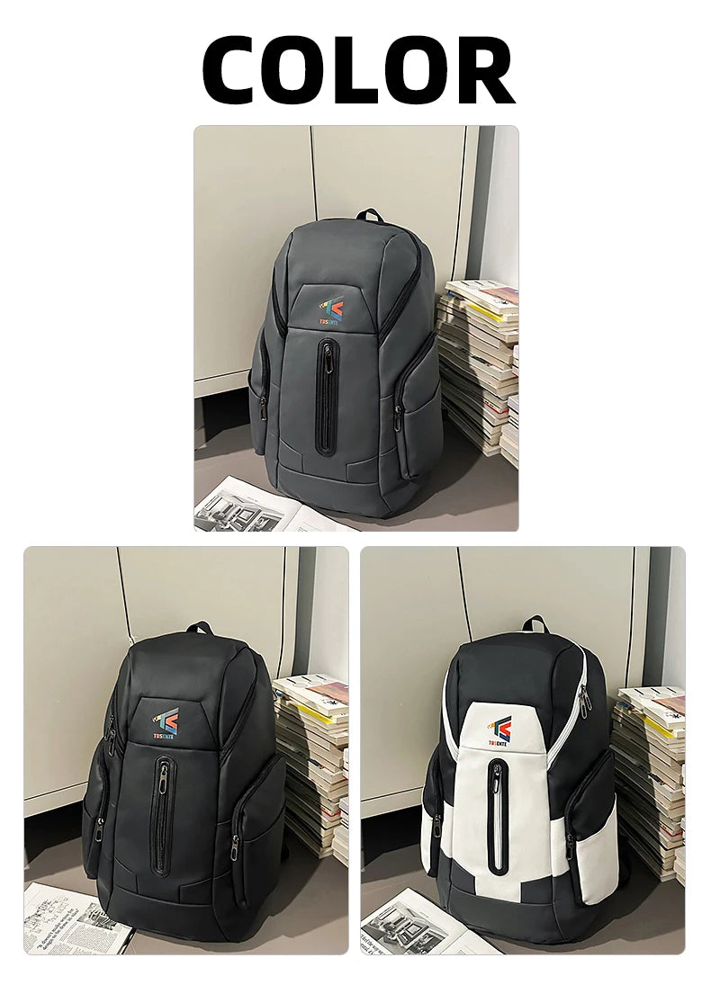 Oxford climbing backpack large capacity multi-compartment laptop storage - product image
