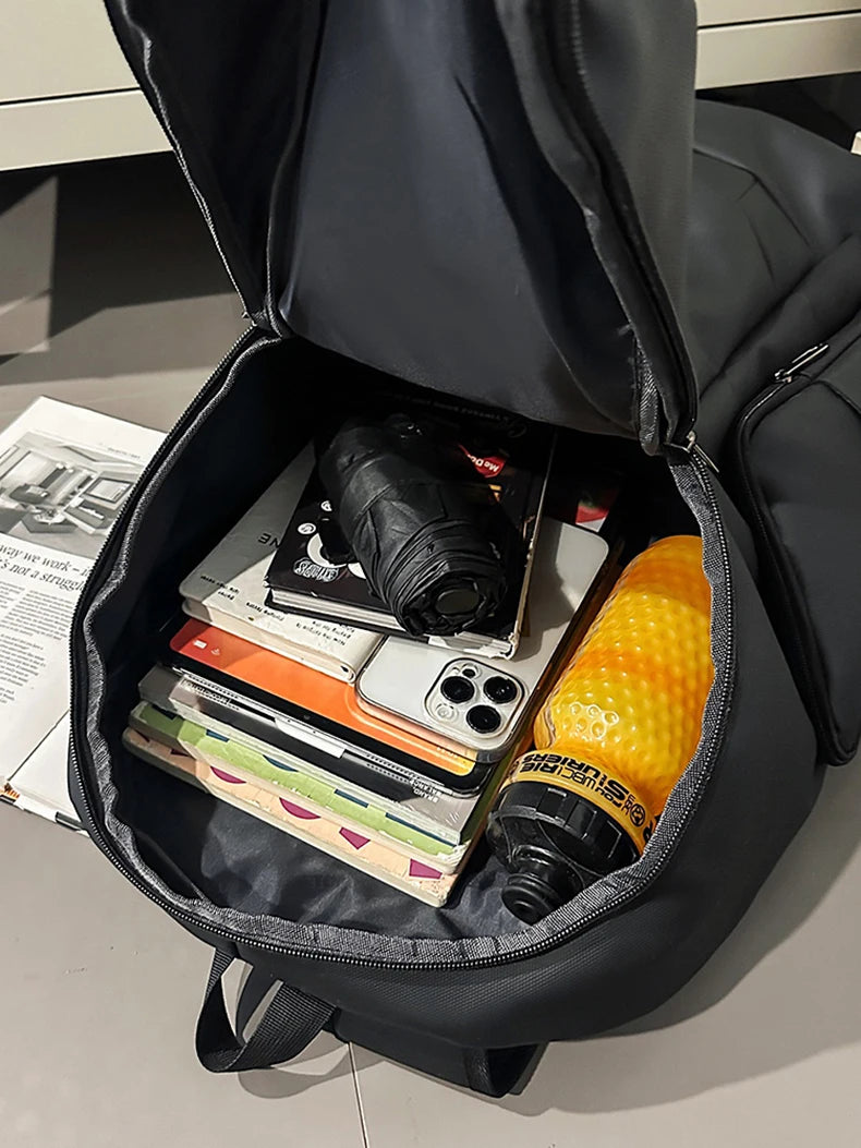 Oxford climbing backpack large capacity multi-compartment laptop storage - product image