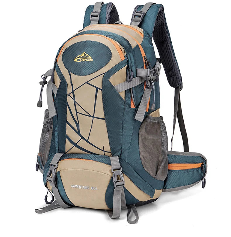 Oxford climbing backpack with shoe compartment and multi-layer storage - product image