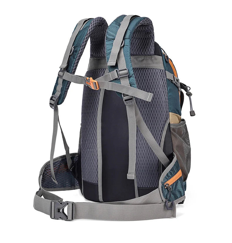 Oxford climbing backpack with shoe compartment and multi-layer storage - product image