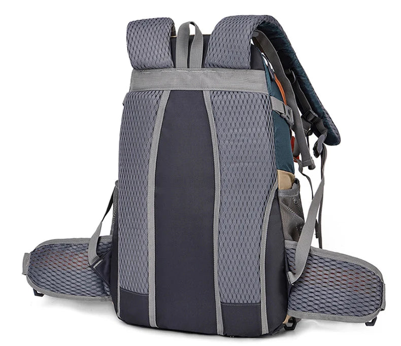 Oxford climbing backpack with shoe compartment and multi-layer storage - product image