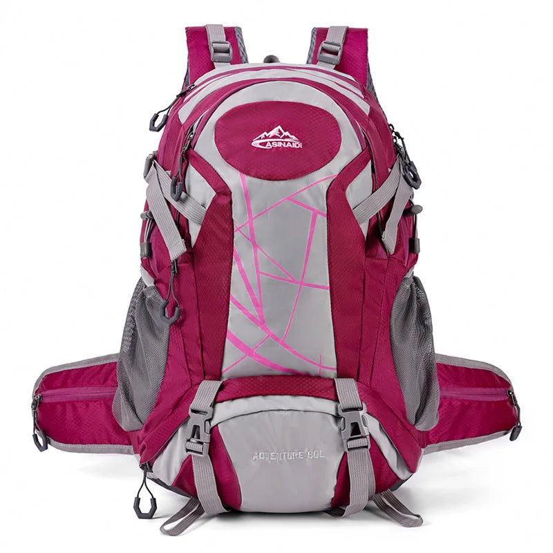 Oxford climbing backpack with shoe compartment and multi-layer storage - product image
