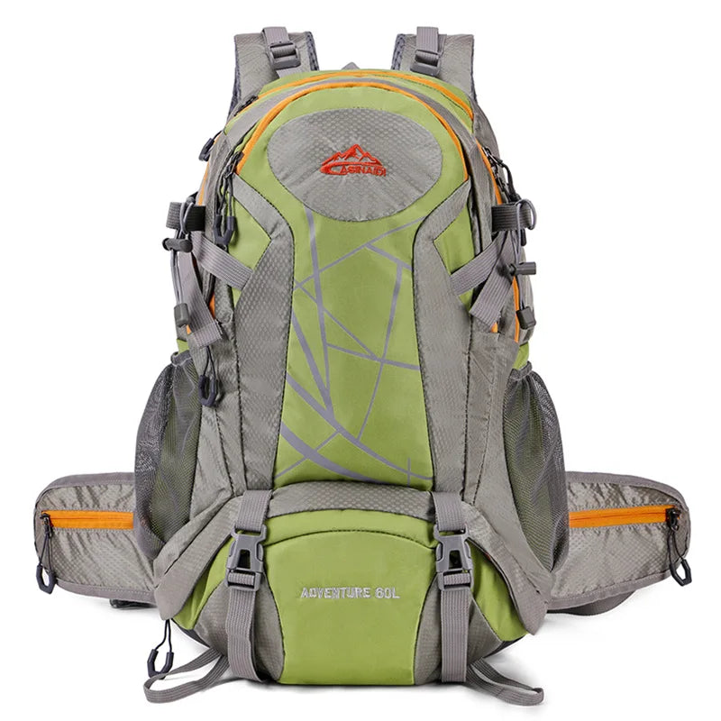 Oxford climbing backpack with shoe compartment and multi-layer storage - product image