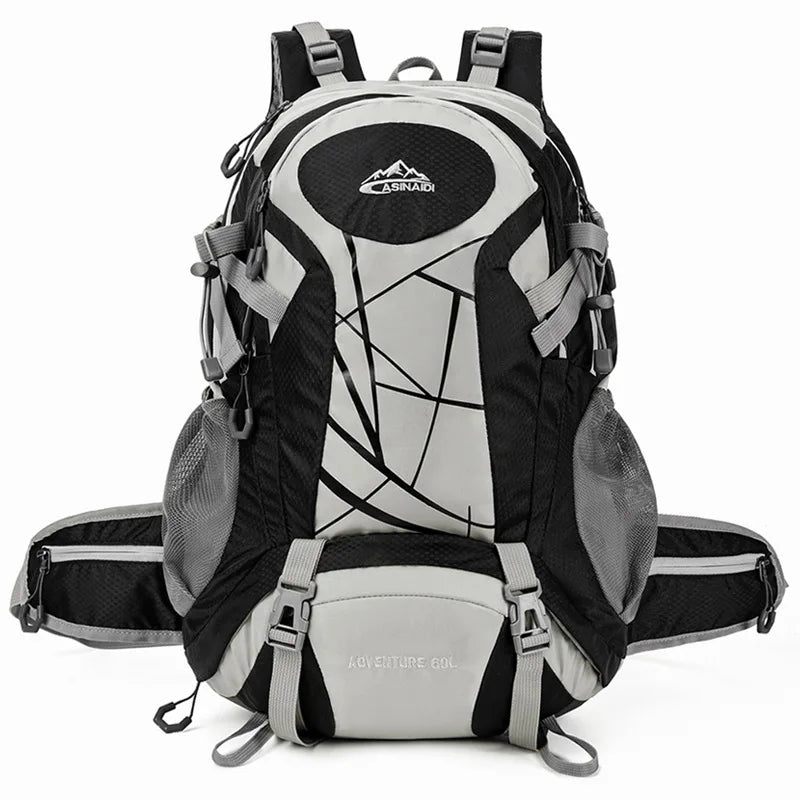 Oxford climbing backpack with shoe compartment and multi-layer storage - product image