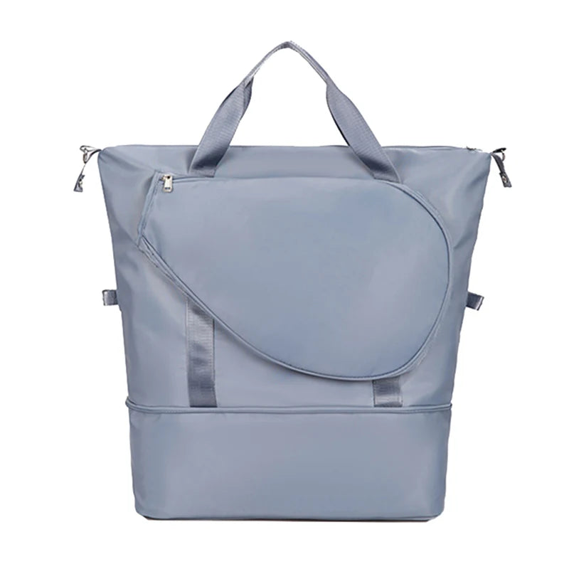 Oxford expandable badminton tennis racket bag with dry wet separation - product image