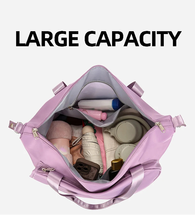 Oxford expandable badminton tennis racket bag with dry wet separation - product image