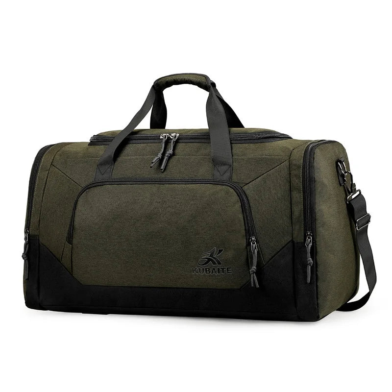Oxford fitness yoga duffel bag with independent shoe compartment - product image