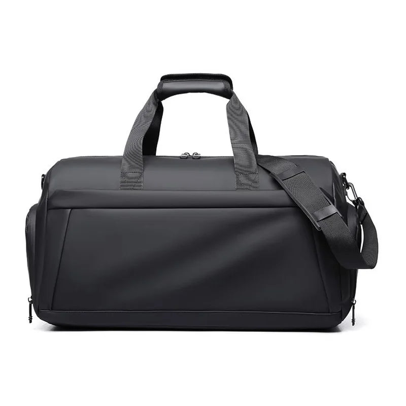 Oxford gym fitness bag multi-compartment wet dry separation shoes pocket outdoor - product image