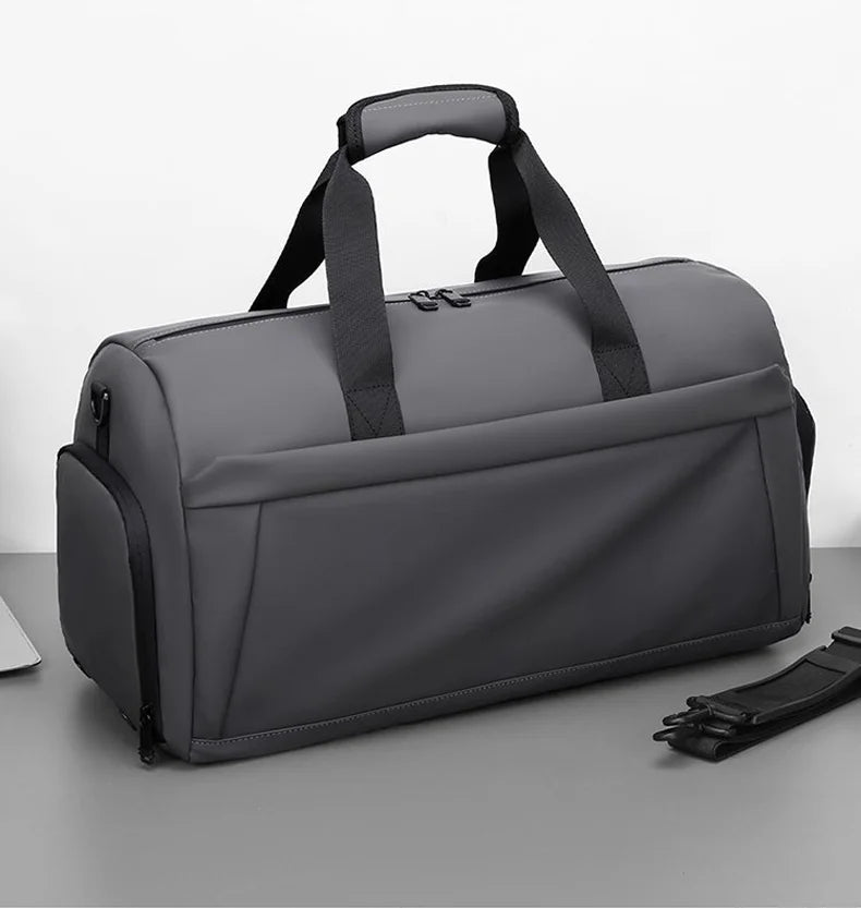 Oxford gym fitness bag multi-compartment wet dry separation shoes pocket outdoor - product image