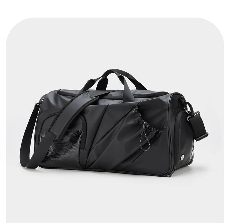 Oxford men's sports duffel bag with shoe compartment and multiple pockets - product image